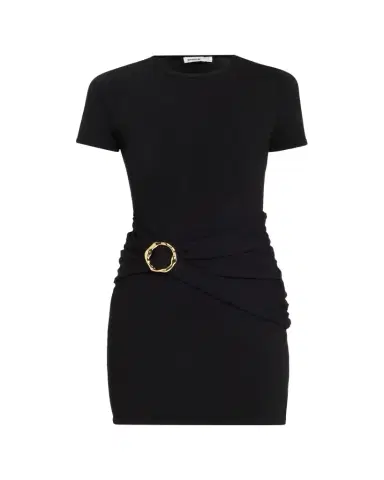 Simkhai Leni Ruched Mini Dress | Thumbnail 1 Simkhai Leni Ruched Mini Dress | Thumbnail 1