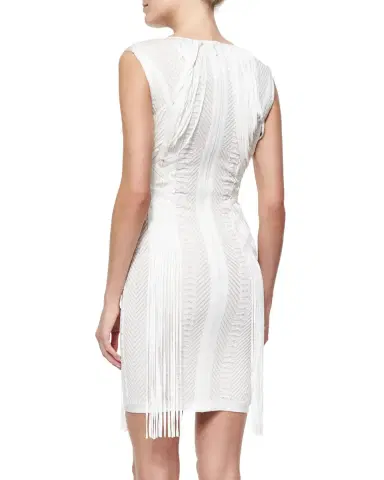 Simkhai Joanna Asymmetric Satin Midi Dress | Thumbnail 6 Simkhai Joanna Asymmetric Satin Midi Dress | Thumbnail 6