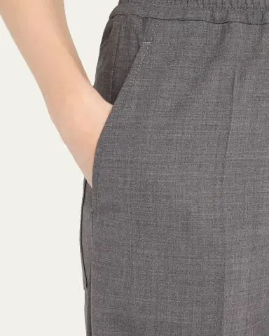 Brunello Cucinelli Tropical Luxury Track Trousers | Thumbnail 5 Brunello Cucinelli Tropical Luxury Track Trousers | Thumbnail 5
