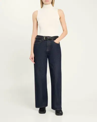 Ralph Lauren Collection Naomie Rib-Knit Stretch Silk Top | Thumbnail 2 Ralph Lauren Collection Naomie Rib-Knit Stretch Silk Top | Thumbnail 2