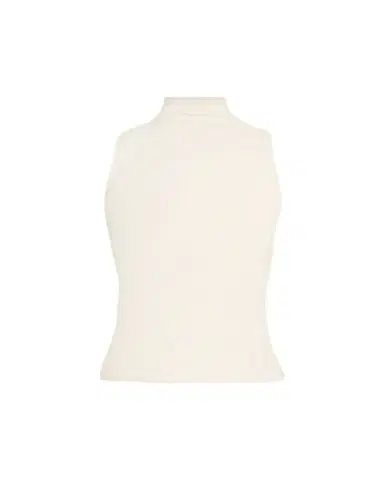 Ralph Lauren Collection Naomie Rib-Knit Stretch Silk Top | Thumbnail 1 Ralph Lauren Collection Naomie Rib-Knit Stretch Silk Top | Thumbnail 1