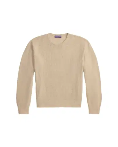 Ralph Lauren Purple Label Men's Cotton and Cashmere Fine-Gauge Button-Down Shirt | Thumbnail 1 Ralph Lauren Purple Label Men's Cotton and Cashmere Fine-Gauge Button-Down Shirt | Thumbnail 1