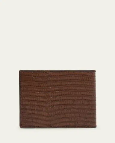 Tom Ford Men's Croc-Effect Leather Bifold Wallet | Thumbnail 4 Tom Ford Men's Croc-Effect Leather Bifold Wallet | Thumbnail 4