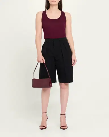 Mansur Gavriel Gaia Leather Baguette Bag | Thumbnail 5 Mansur Gavriel Gaia Leather Baguette Bag | Thumbnail 5