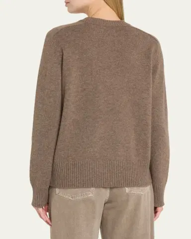 Loulou De Saison Baltra Cashmere Crewneck Sweater | Thumbnail 7 Loulou De Saison Baltra Cashmere Crewneck Sweater | Thumbnail 7