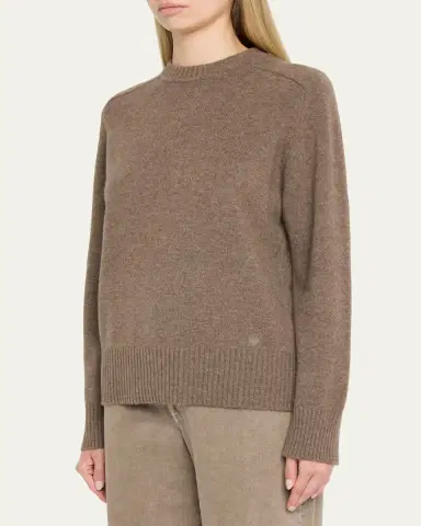 Loulou De Saison Baltra Cashmere Crewneck Sweater | Thumbnail 8 Loulou De Saison Baltra Cashmere Crewneck Sweater | Thumbnail 8