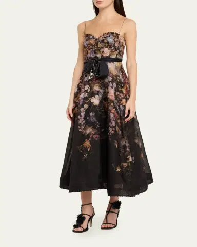 Zimmermann Valiant Corset Picnic Dress | Thumbnail 4 Zimmermann Valiant Corset Picnic Dress | Thumbnail 4