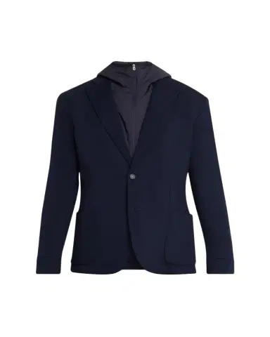 Sease Men's Hooded Blazer with Removable Bib | Thumbnail 1 Sease Men's Hooded Blazer with Removable Bib | Thumbnail 1