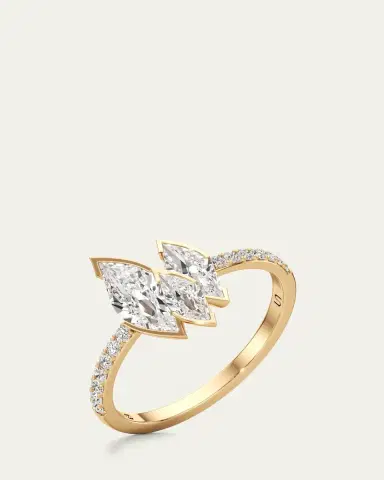 Unsaid Flame Lab-Grown Diamond Pave Ring | Thumbnail 3 Unsaid Flame Lab-Grown Diamond Pave Ring | Thumbnail 3