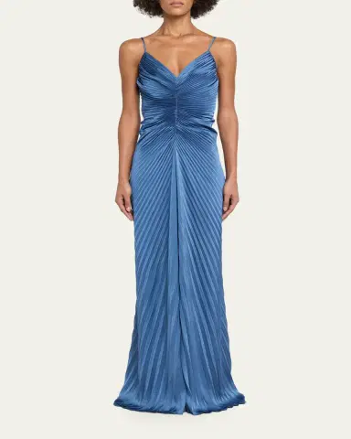 A.L.C. Genevieve Pleated Gown | Thumbnail 2 A.L.C. Genevieve Pleated Gown | Thumbnail 2