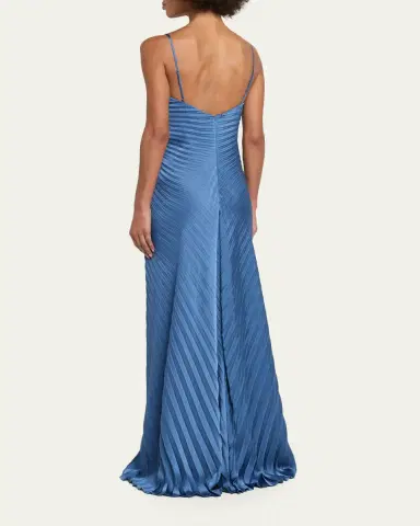 A.L.C. Genevieve Pleated Gown | Thumbnail 3 A.L.C. Genevieve Pleated Gown | Thumbnail 3