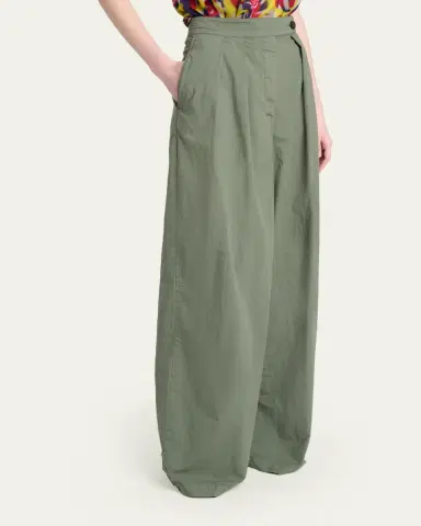 Dries Van Noten Pamplona Pleated Wide-Leg Pants | Thumbnail 4 Dries Van Noten Pamplona Pleated Wide-Leg Pants | Thumbnail 4