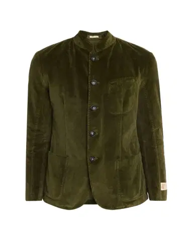 Massimo Alba Men's Velvet Garment Dyed Blazer | Thumbnail 1 Massimo Alba Men's Velvet Garment Dyed Blazer | Thumbnail 1