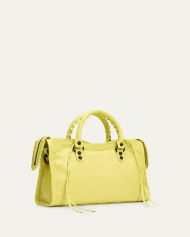 Balenciaga Le City Small Leather Top-Handle Bag | Thumbnail 3 Balenciaga Le City Small Leather Top-Handle Bag | Thumbnail 3
