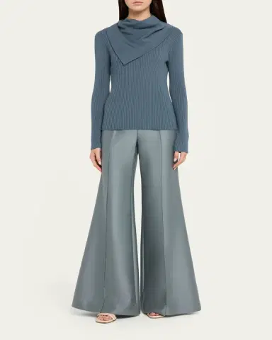 Zimmermann Valiant Merino Scarf Sweater | Thumbnail 2 Zimmermann Valiant Merino Scarf Sweater | Thumbnail 2