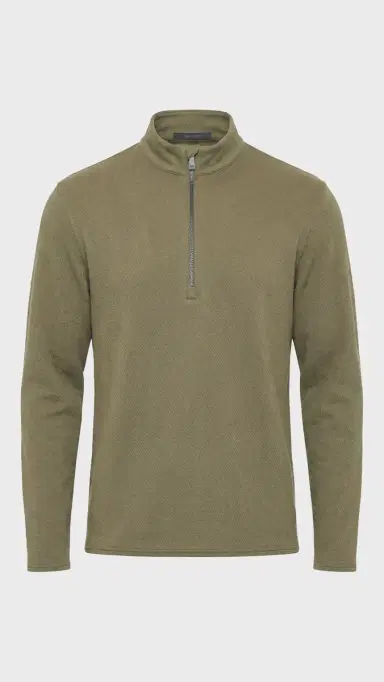 Greyson Troy Textured Fleece Quarter Zip Camp S | Thumbnail 2 Greyson Troy Textured Fleece Quarter Zip Camp S | Thumbnail 2
