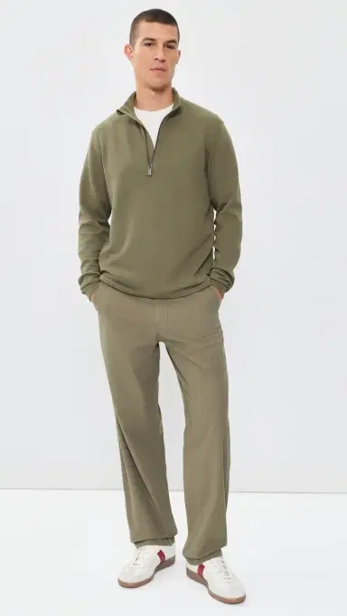 Greyson Troy Textured Fleece Quarter Zip Camp S | Thumbnail 6 Greyson Troy Textured Fleece Quarter Zip Camp S | Thumbnail 6