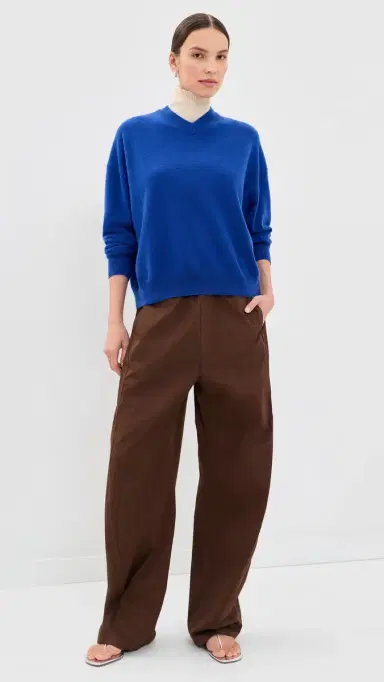 STAUD Spencer Cashmere Sweater Cobalt | Thumbnail 5 STAUD Spencer Cashmere Sweater Cobalt | Thumbnail 5