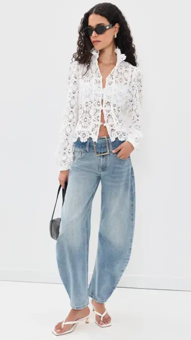 Lioness Dynasty Jeans Washed Blue | Thumbnail 5 Lioness Dynasty Jeans Washed Blue | Thumbnail 5