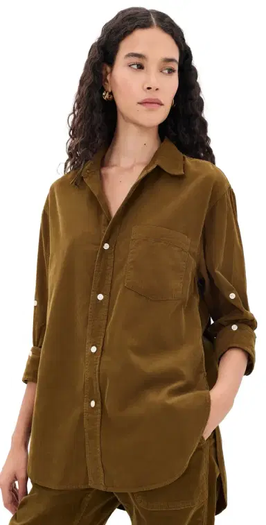 Citizens of Humanity Kayla Corduroy Shirt Manuka | Thumbnail 1 Citizens of Humanity Kayla Corduroy Shirt Manuka | Thumbnail 1