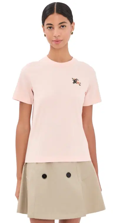 Burberry Frankie Tee Compact Pink With Sand Check L | Thumbnail 1 Burberry Frankie Tee Compact Pink With Sand Check L | Thumbnail 1