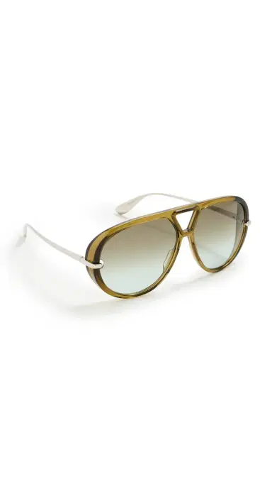 Bottega Veneta Drop Sunglasses Brown/Silver One Size | Thumbnail 6 Bottega Veneta Drop Sunglasses Brown/Silver One Size | Thumbnail 6