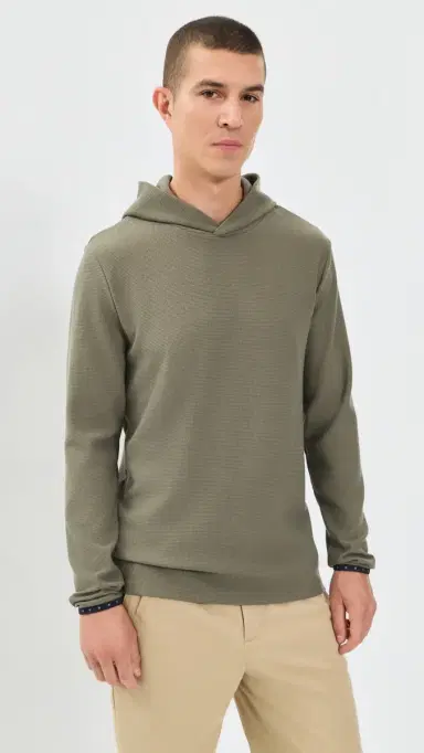 Greyson Traverse Waffle Hoodie Camp | Thumbnail 2 Greyson Traverse Waffle Hoodie Camp | Thumbnail 2