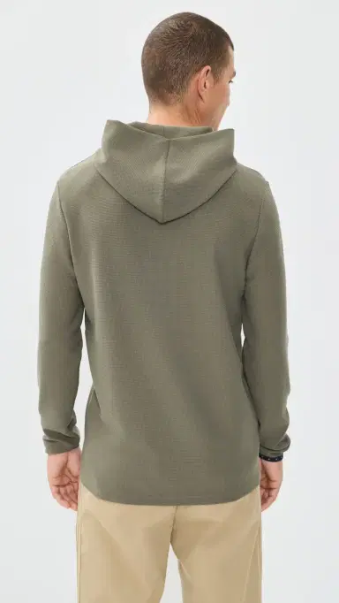 Greyson Traverse Waffle Hoodie Camp | Thumbnail 3 Greyson Traverse Waffle Hoodie Camp | Thumbnail 3