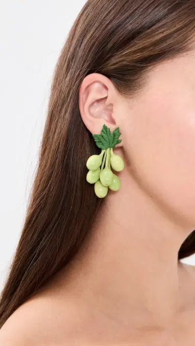 Jennifer Behr Grappa Earrings | Thumbnail 3 Jennifer Behr Grappa Earrings | Thumbnail 3