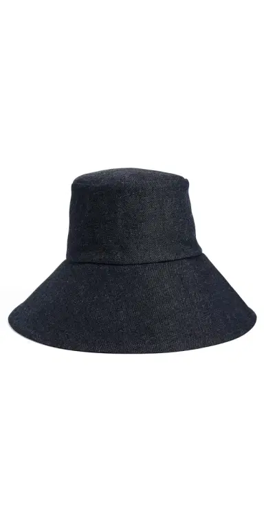 Janessa Leone Walker Bucket Hat Denim | Thumbnail 1 Janessa Leone Walker Bucket Hat Denim | Thumbnail 1