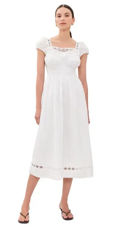 Posse Veda Sundress Vintage White L | Thumbnail 1 Posse Veda Sundress Vintage White L | Thumbnail 1