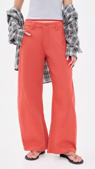 LIONESS Sideline Jeans Crimson | Thumbnail 2 LIONESS Sideline Jeans Crimson | Thumbnail 2