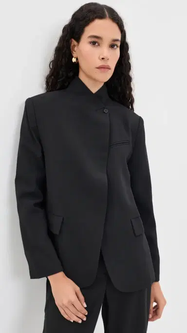 LIONESS Trophy Club Blazer Noir | Thumbnail 2 LIONESS Trophy Club Blazer Noir | Thumbnail 2