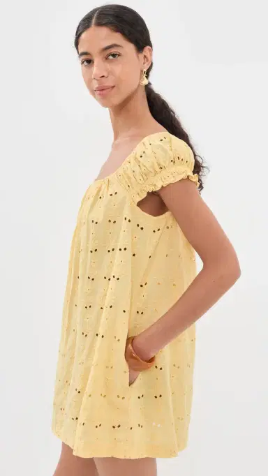 La Maregold Ophelia Mini Dress Dandelion Yellow | Thumbnail 4 La Maregold Ophelia Mini Dress Dandelion Yellow | Thumbnail 4