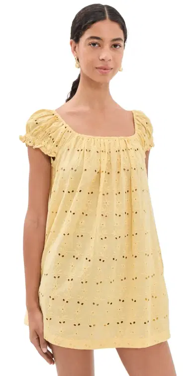 La Maregold Ophelia Mini Dress Dandelion Yellow | Thumbnail 1 La Maregold Ophelia Mini Dress Dandelion Yellow | Thumbnail 1