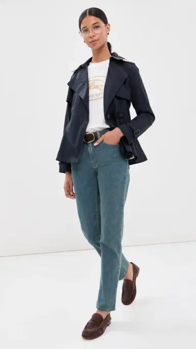 Burberry Nylon Pembury Trench Jacket Navy | Thumbnail 5 Burberry Nylon Pembury Trench Jacket Navy | Thumbnail 5