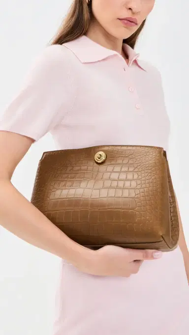 Liffner Pushlock Leather Pouch | Thumbnail 3 Liffner Pushlock Leather Pouch | Thumbnail 3
