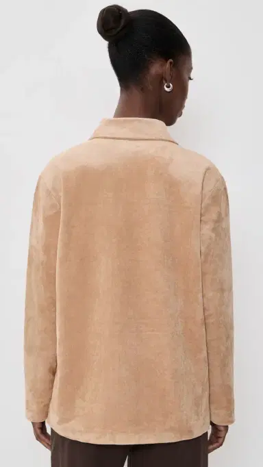 Show Me Your Mumu Vancouver Jacket Beige Faux Suede | Thumbnail 3 Show Me Your Mumu Vancouver Jacket Beige Faux Suede | Thumbnail 3