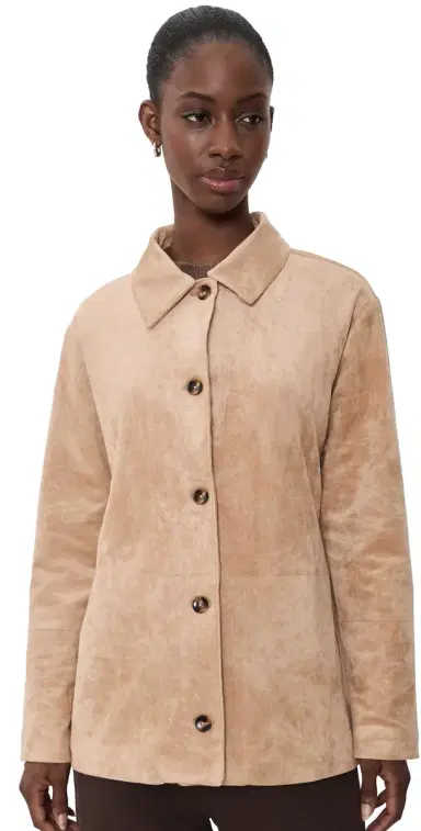Show Me Your Mumu Vancouver Jacket Beige Faux Suede | Thumbnail 1 Show Me Your Mumu Vancouver Jacket Beige Faux Suede | Thumbnail 1