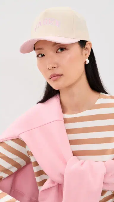 PARKE Varsity Hat Rose One Size | Thumbnail 3 PARKE Varsity Hat Rose One Size | Thumbnail 3