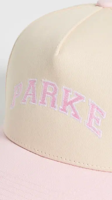 PARKE Varsity Hat Rose One Size | Thumbnail 5 PARKE Varsity Hat Rose One Size | Thumbnail 5