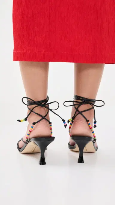 Larroudé x Ciao Lucia Eloisa Sandals Calf Skin Black | Thumbnail 5 Larroudé x Ciao Lucia Eloisa Sandals Calf Skin Black | Thumbnail 5