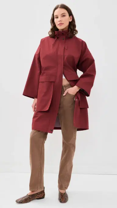 ROUCHA Janssen Rain Coat Red | Thumbnail 2 ROUCHA Janssen Rain Coat Red | Thumbnail 2
