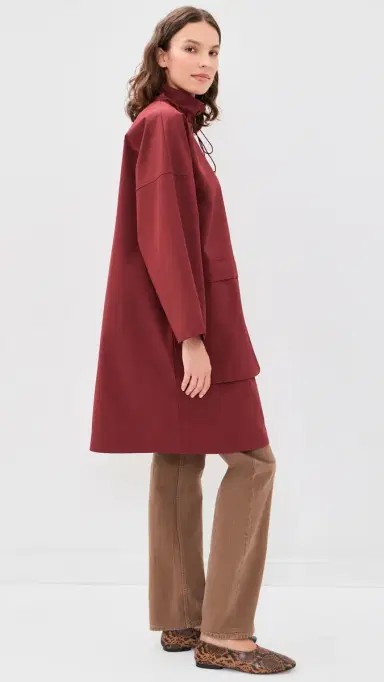 ROUCHA Janssen Rain Coat Red | Thumbnail 4 ROUCHA Janssen Rain Coat Red | Thumbnail 4