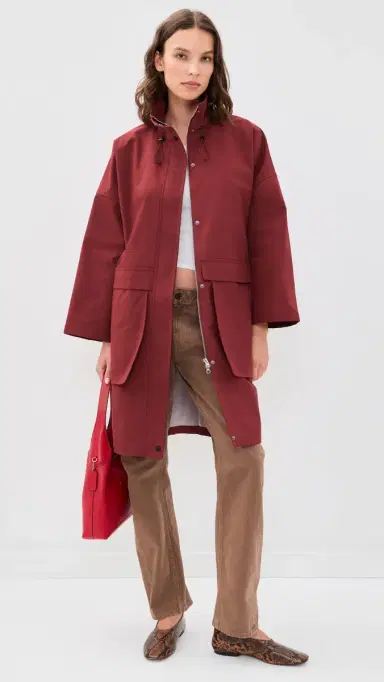 ROUCHA Janssen Rain Coat Red | Thumbnail 5 ROUCHA Janssen Rain Coat Red | Thumbnail 5