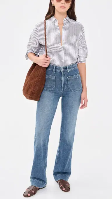 Faherty Stretch Terry Patch Pocket Pants | Thumbnail 5 Faherty Stretch Terry Patch Pocket Pants | Thumbnail 5