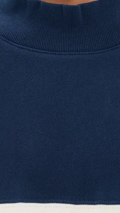 PARKE Vintage Stripe Sweatshirt Denim | Thumbnail 6 PARKE Vintage Stripe Sweatshirt Denim | Thumbnail 6