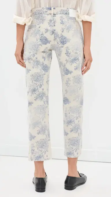 R13 Boyfriend Jeans Dustbloom Indigo 25 | Thumbnail 3 R13 Boyfriend Jeans Dustbloom Indigo 25 | Thumbnail 3