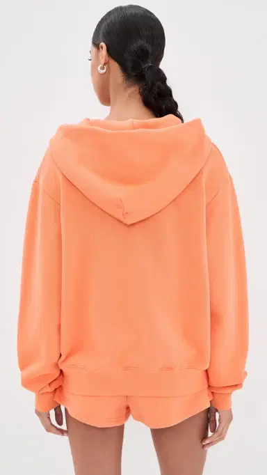 PARKE Zip-up Varsity Hoodie Creamsicle | Thumbnail 3 PARKE Zip-up Varsity Hoodie Creamsicle | Thumbnail 3