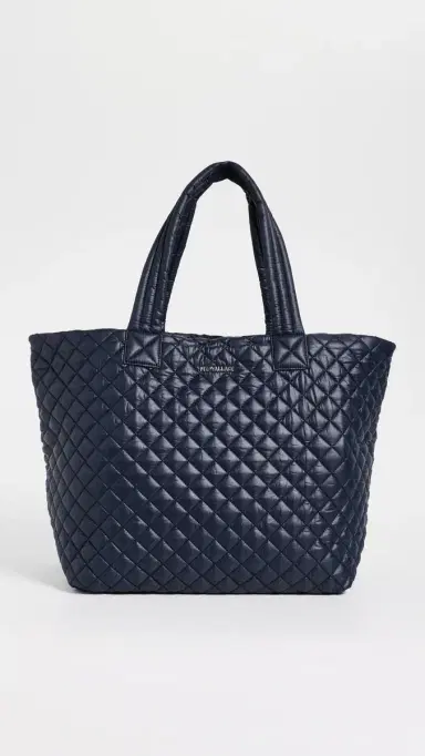 MZ Wallace Large Metro Deluxe Tote Navy One Size | Thumbnail 2 MZ Wallace Large Metro Deluxe Tote Navy One Size | Thumbnail 2